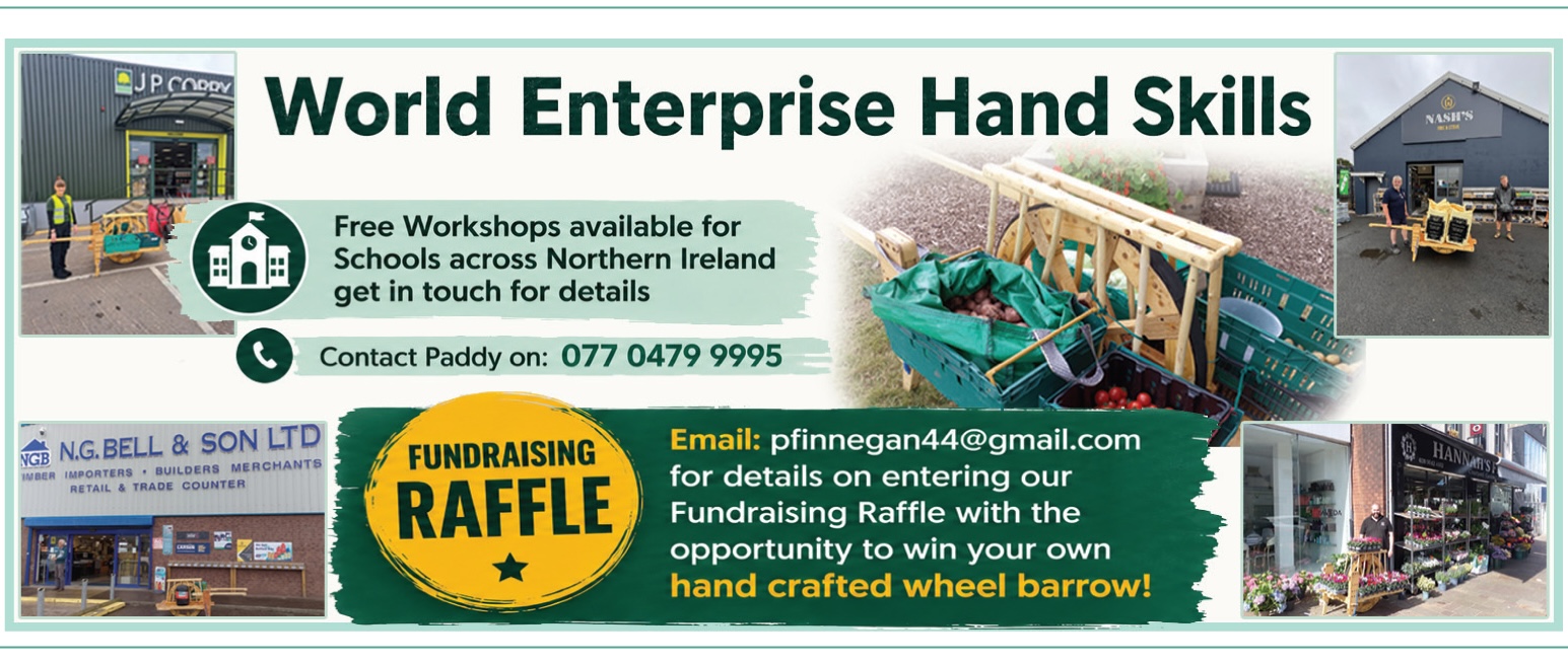 Finnegan Equine - World Enterprise Hand Skills press release